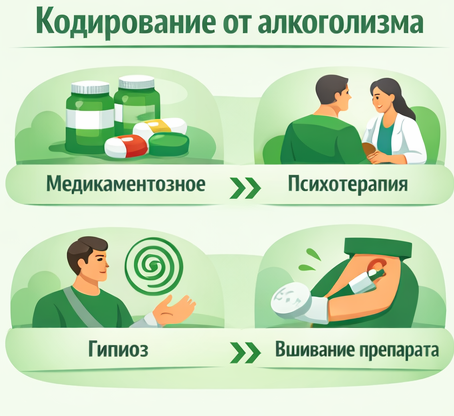 кодирование от алкоголизма в Чаплыгине Санати